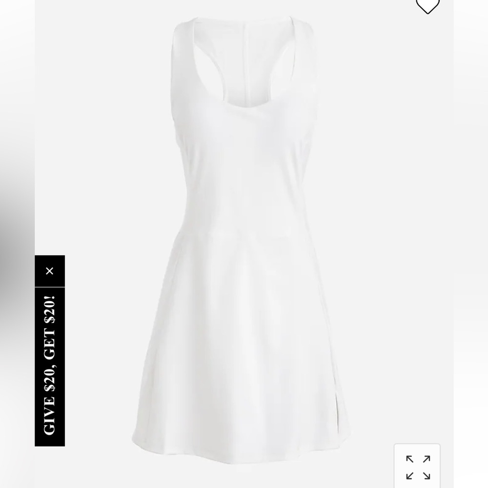 J Crew CloudStretch side-slit sports dress